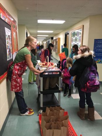 ANESU FOOD SERVICE COOPERATIVE, ADDISON COUNTY, VERMONT, Monkton school