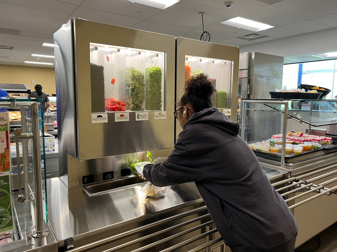 Touchless Salad Bar Transforms Lunch at CT High&nbsp;School